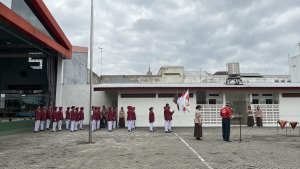 Serah Terima Jabatan Pengurus OSIS SMK Indonesia Putera: Tongkat Estafet Kepemimpinan Resmi Diserahkan